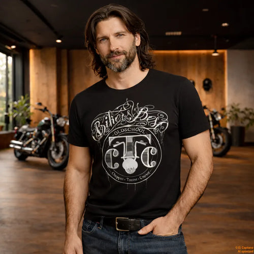 CTC Bikers Best Tee – Caballeros – – bikers-best-shirt-front-herren-1 – El Capitano