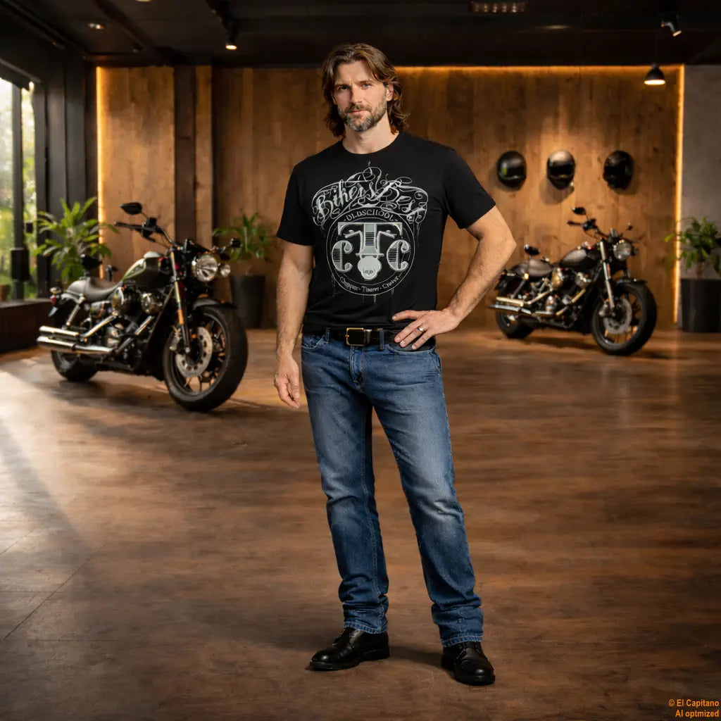 CTC Bikers Best Tee – Caballeros – – bikers-best-shirt-front-herren-3 – El Capitano