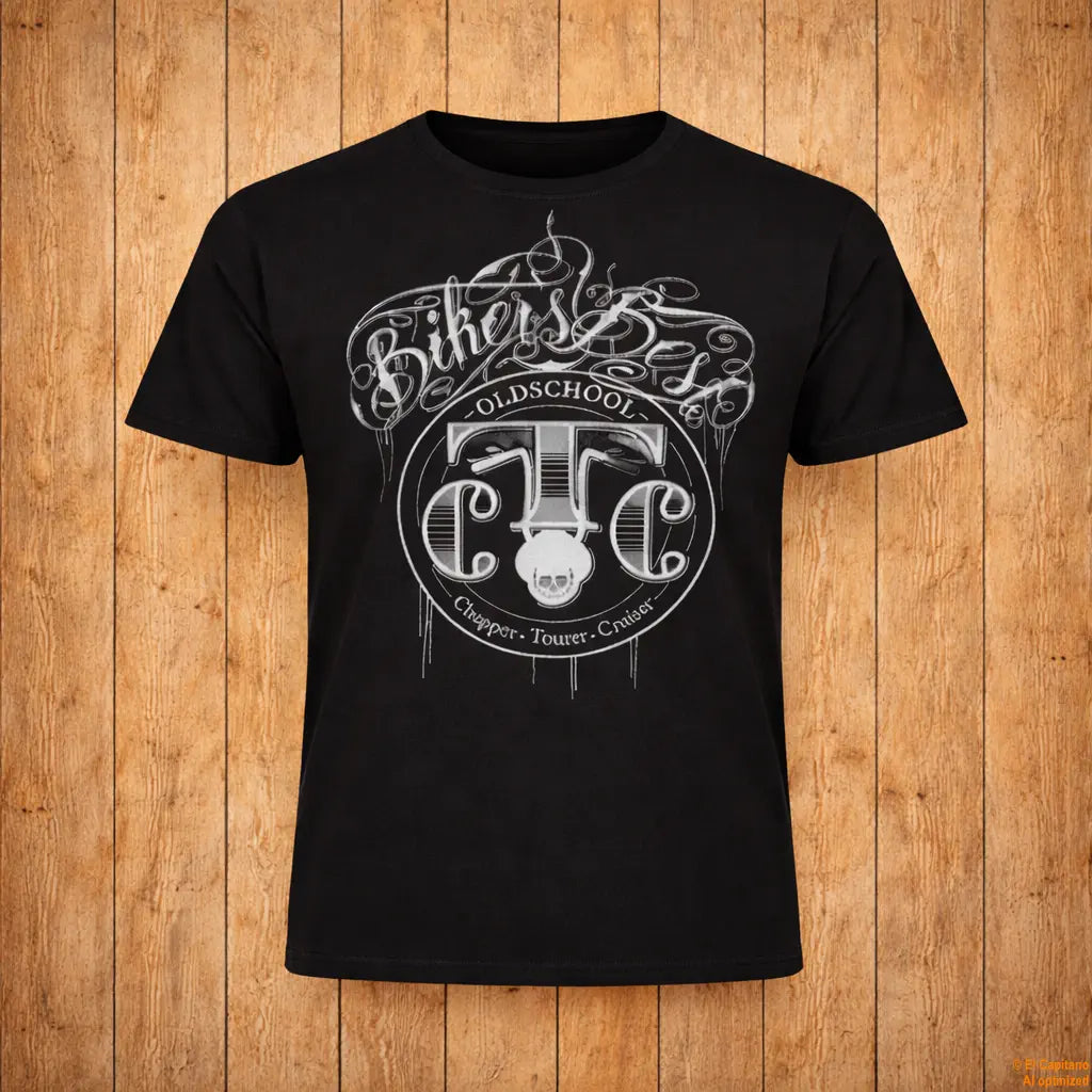 CTC Bikers Best Tee – Caballeros – – bikers-best-shirt-front-herren-5 – El Capitano