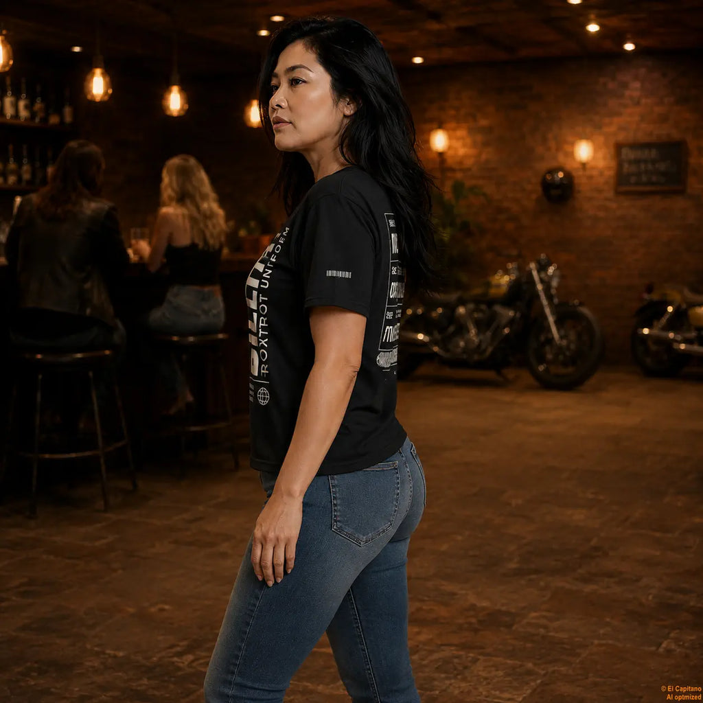 DILLI FU Tee – Señoras – – black_dilligaffu_seite_frau – El Capitano