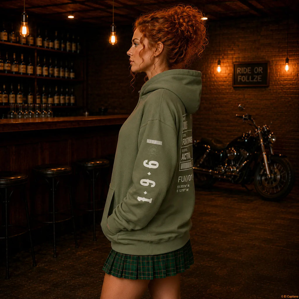 DILLIFU Hoodie - Señoras – – military-green_dilligaffu_seite_frau_40495e27-9139-4328-89e8-916c4eb7eb08 – El Capitano