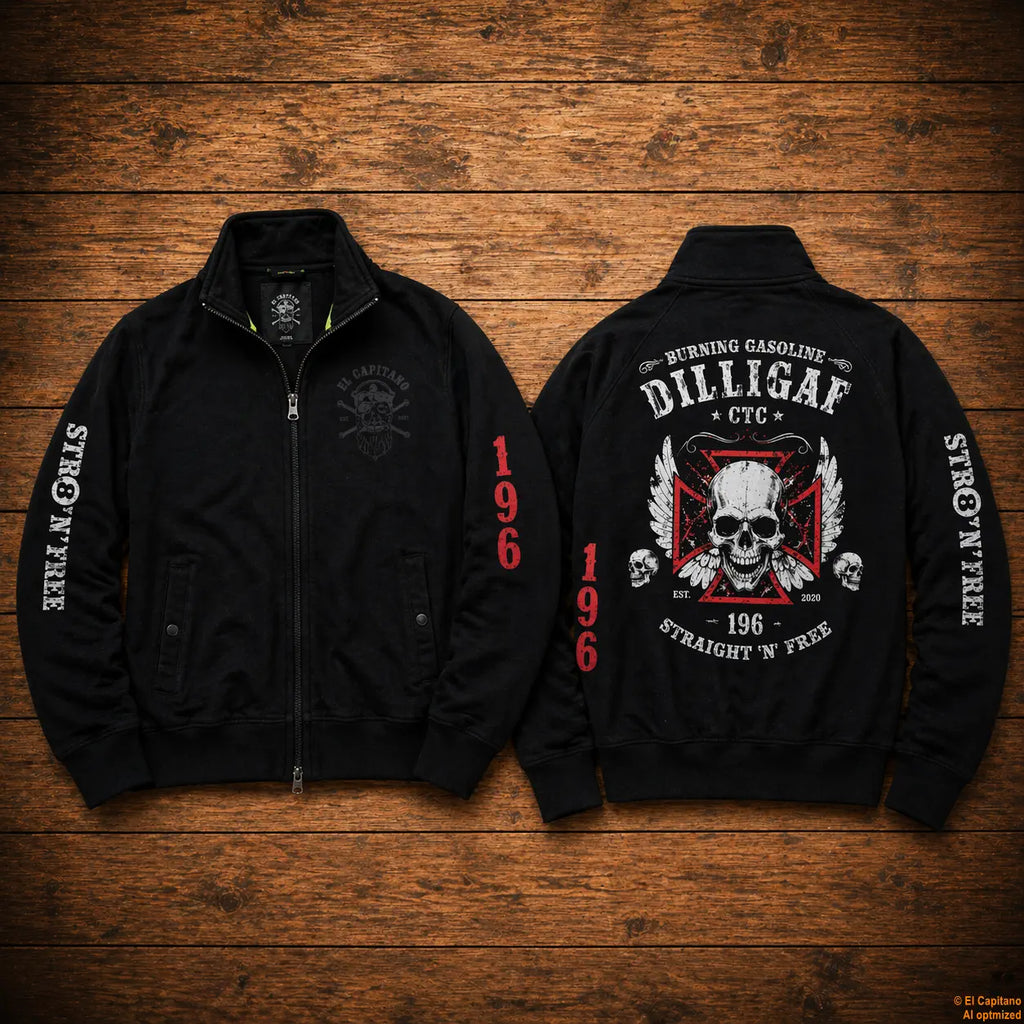 DILLIGAF Sweat Jacke – Señoras – – schwarzaufholzdilligafj – El Capitano