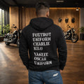 F.U.C.K. Y.O.U. Zip Hoodie – Caballeros – – schwarzbackhalbfuckyoumann – El Capitano