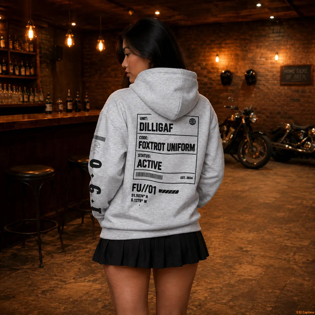 DILLIFU Hoodie - Señoras – – sport-grey_dilligaffu_heck_frau_d2b68e4a-f9b9-43c1-a174-ea3134ac9fb6 – El Capitano